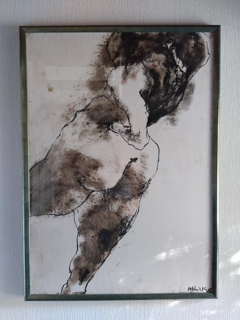 Groot schilderij Lydie Arickx, Antiek en Kunst, Kunst | Schilderijen | Modern, Ophalen