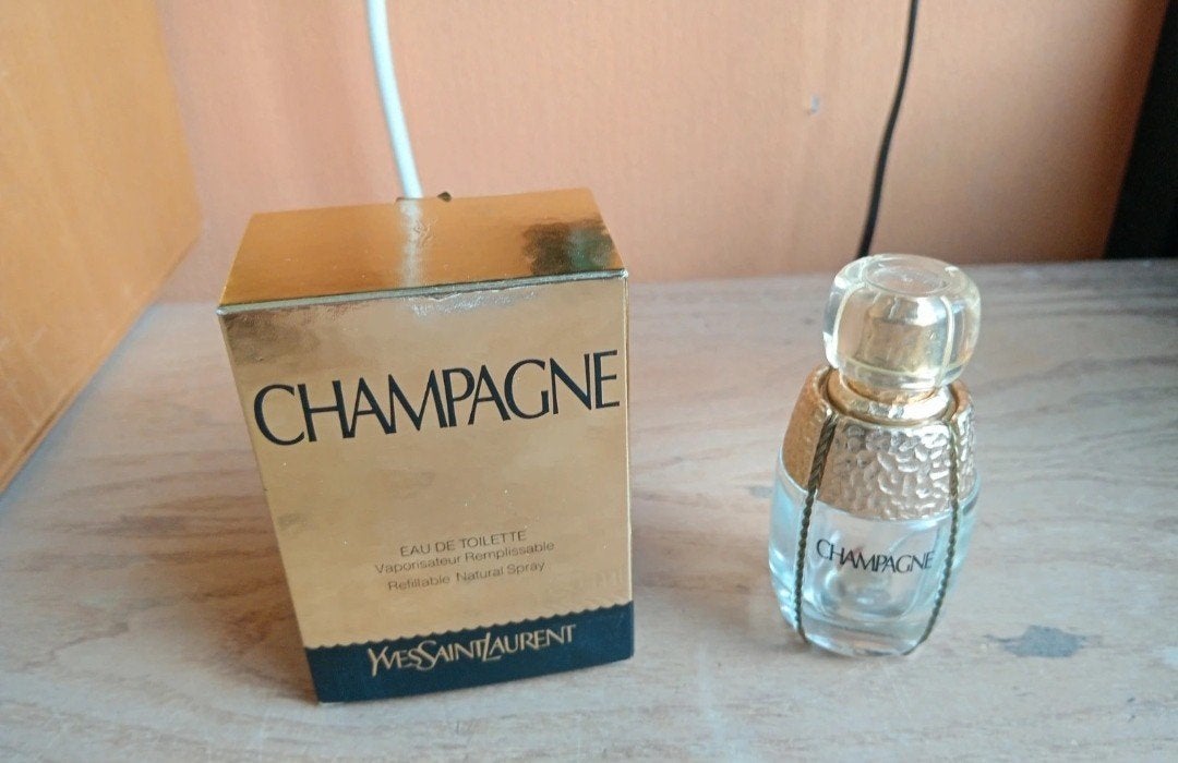 Champagne van Yves Saint Laurent 20 ml (LEEG), Envoi, Utilisé