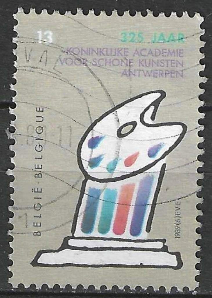 Belgie 1989 - Yvert/OBP 2325 - Academie Schone Kunsten (ST), Verzenden, Gestempeld, Gestempeld, Kunst