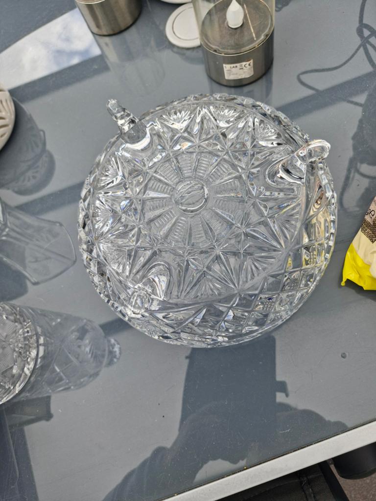 Kristal en.brons, Verzamelen, Porselein, Kristal en Bestek, Ophalen of Verzenden, Kristal