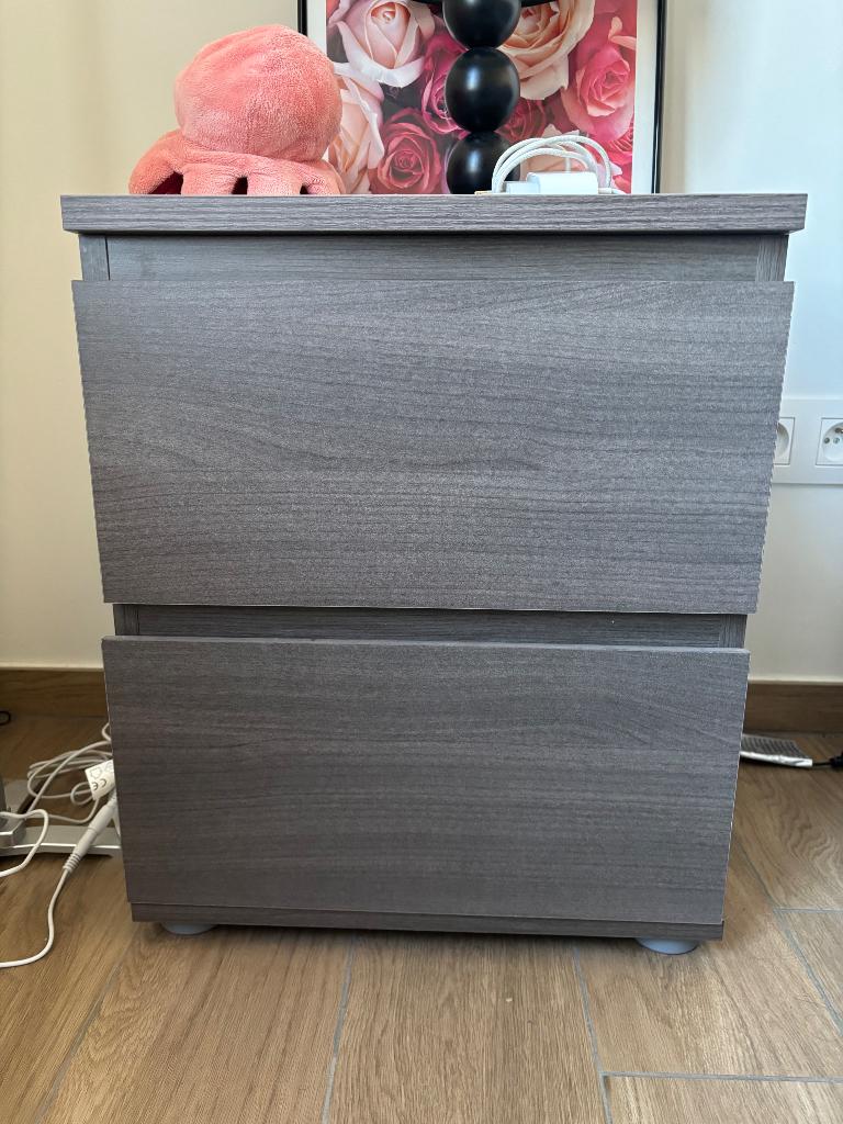 2 tables de chevet - Chambre à coucher (35€ les 2), Moins de 100 cm, Comme neuf, Enlèvement, Chêne