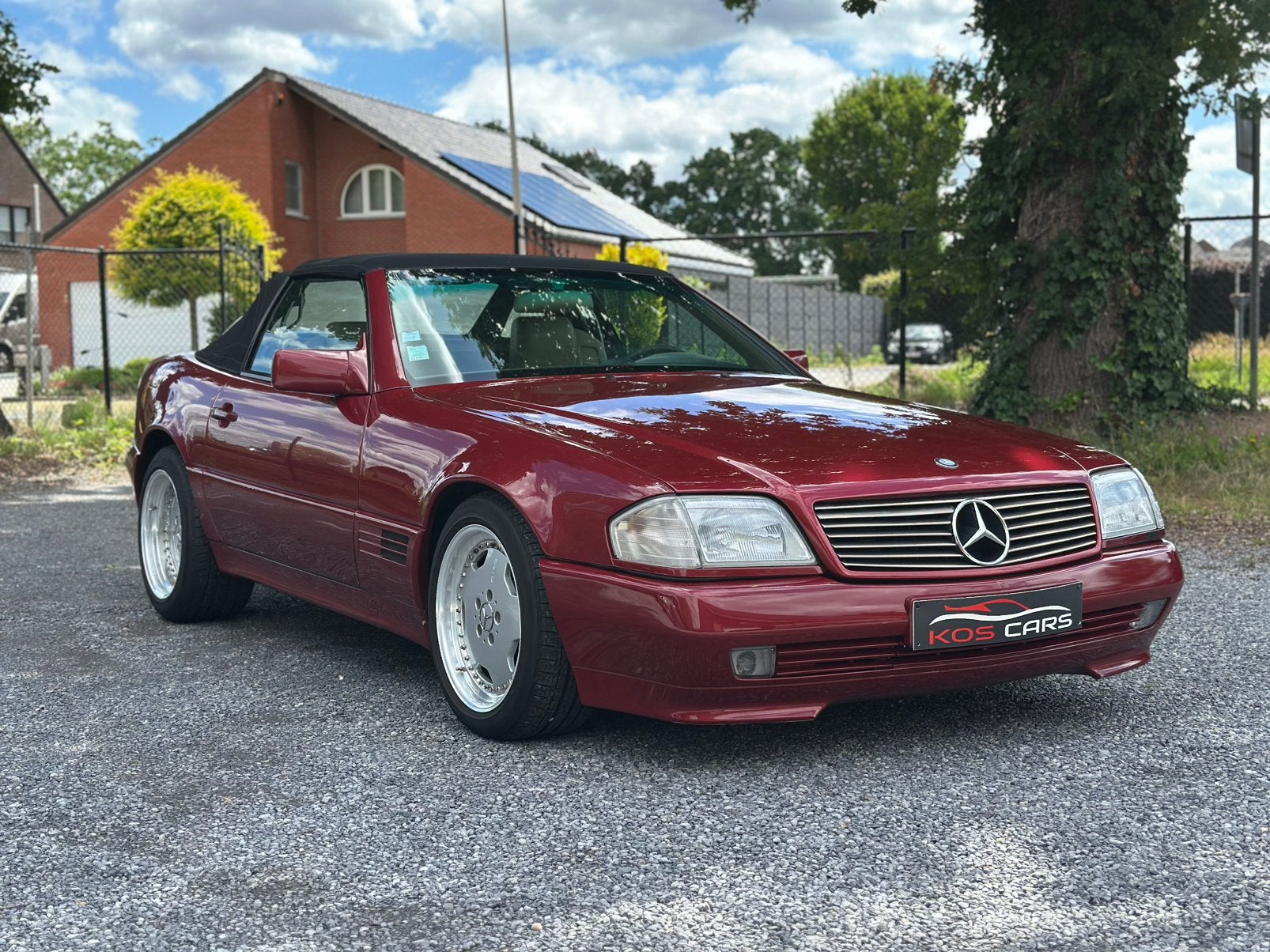 Mercedes 320SL R129/Limited Demost Wagen/Cabriolet/1993, Automaat, 4 zetels, Achterwielaandrijving, Beige
