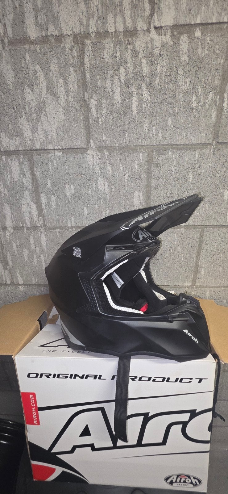 : Airoh Twist 2.0 Crosshelm XXL + 100% Crossbril, Motoren, Kleding | Motorhelmen, Offroadhelm, Nieuw zonder kaartje, XXL, Ophalen