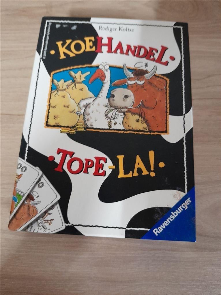 Koehandel - kaartspel - s3856, Hobby en Vrije tijd, Verzenden, Zo goed als nieuw