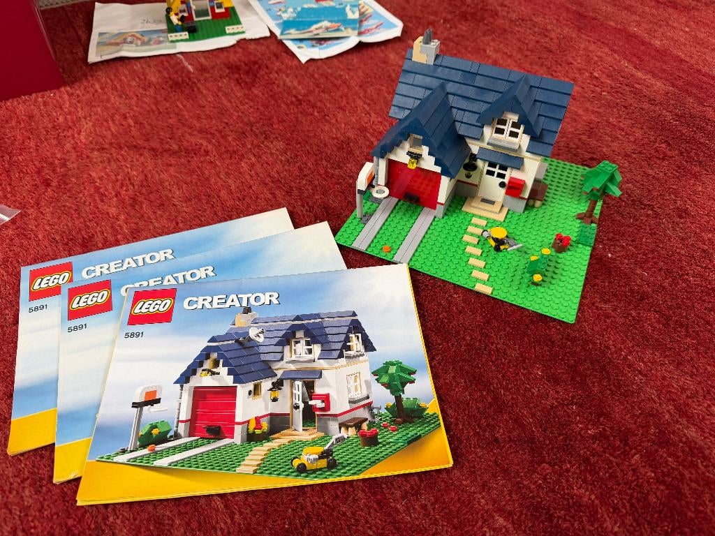 Lego 5891 Creator Huis, Enlèvement, Comme neuf, Ensemble complet, Lego
