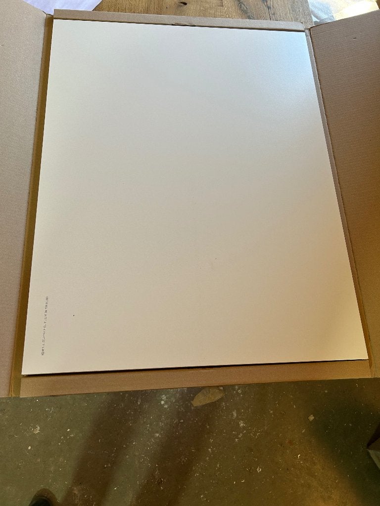 Ikea afwerkpaneel mat wit 800 x forbattra 615 004.176.64, Huis en Inrichting, Keuken | Keukenelementen, Wit, Nieuw, Minder dan 25 cm