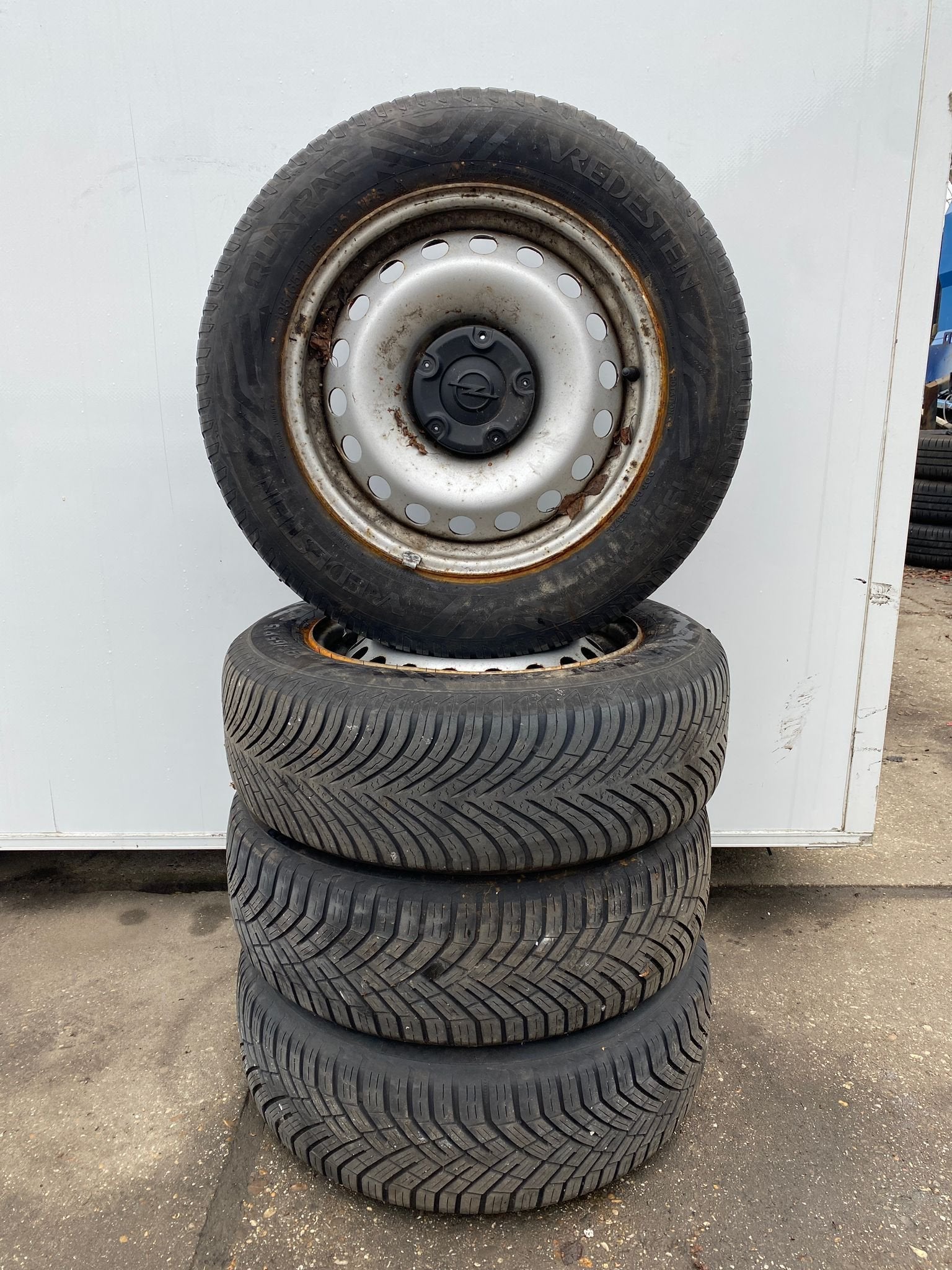 Opel Combo Partner Berlingo Allseason Banden Set 195-65-15 5, Auto-onderdelen, Banden en Velgen, 15 inch, -, -, Banden en Velgen