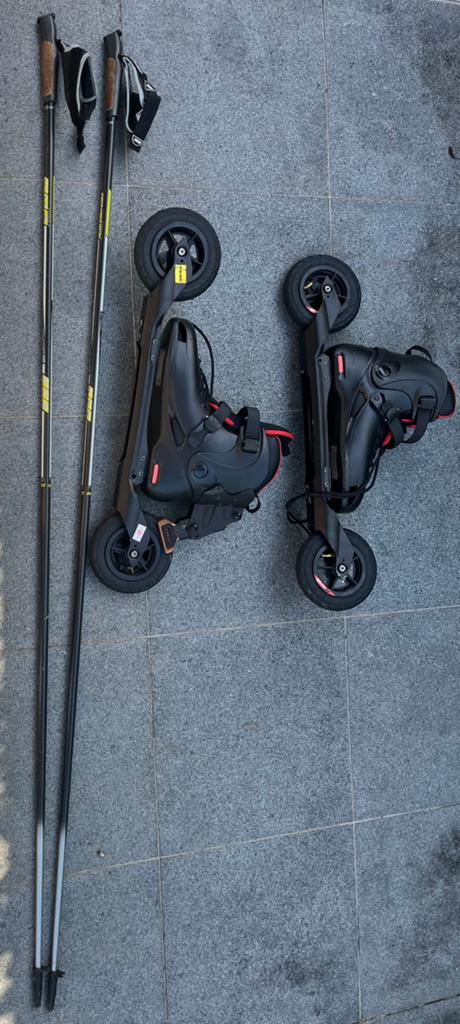 Skeelers Powerslide ook voor offroad NIEUW, Sports & Fitness, Patins à roulettes alignées, Neuf, Autres types, Autres marques