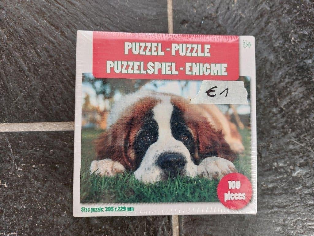 Puzzel hond, Ophalen, Meer dan 50 stukjes, Nieuw, 6 jaar of ouder