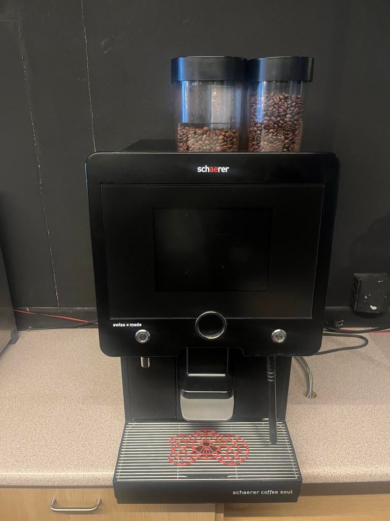 Professioneel schaerer koffiemachine, Ophalen, Gebruikt