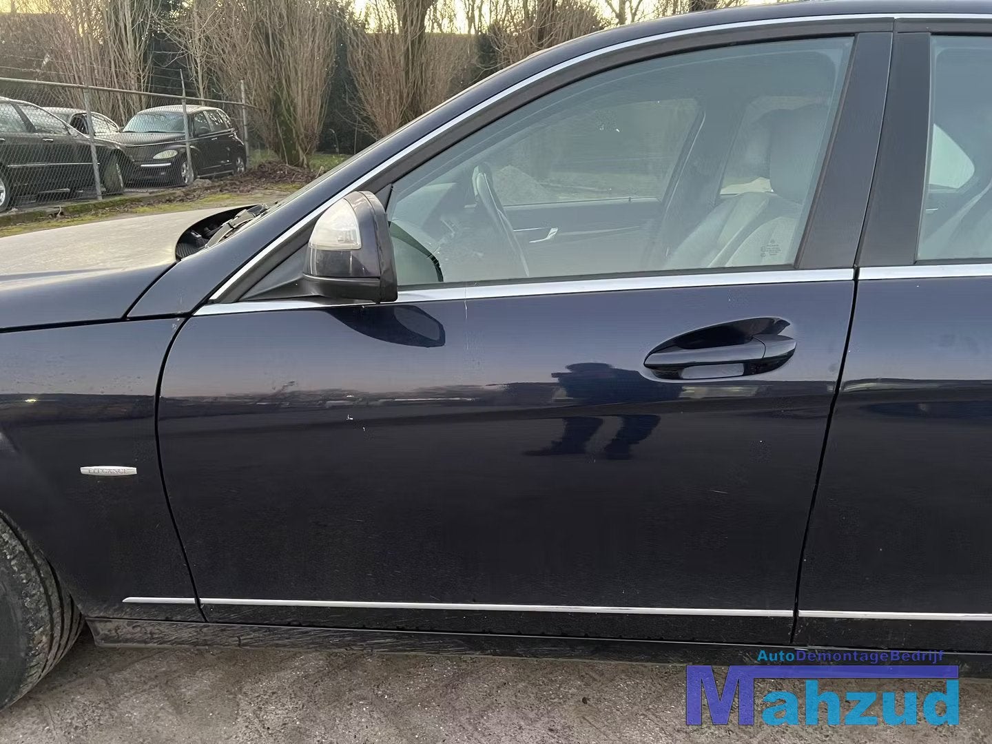 MERCEDES C KLASSE W204 Blauw C359 links voor deur 2007-2011, Gebruikt, Mercedes-Benz AG, Deur, Mercedes-Benz
