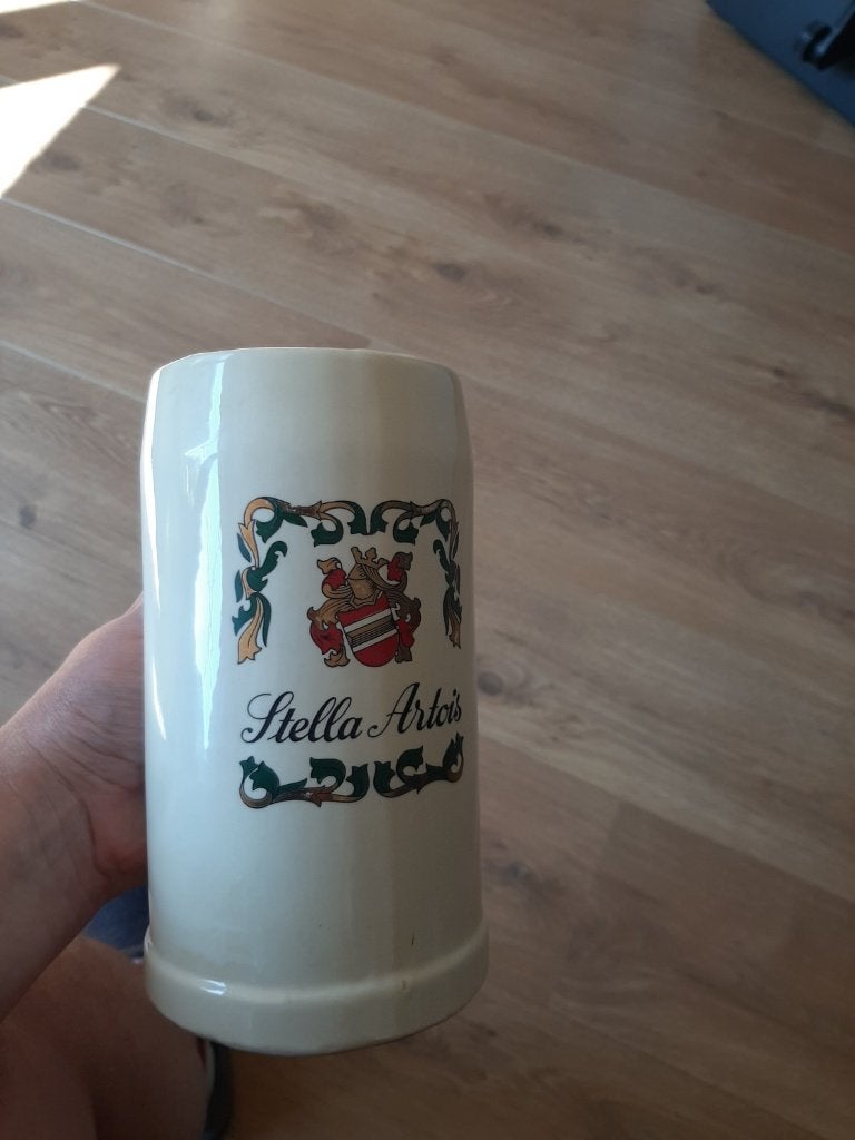Bierpul Stella Artois, Ophalen of Verzenden, Zo goed als nieuw, Bierglas