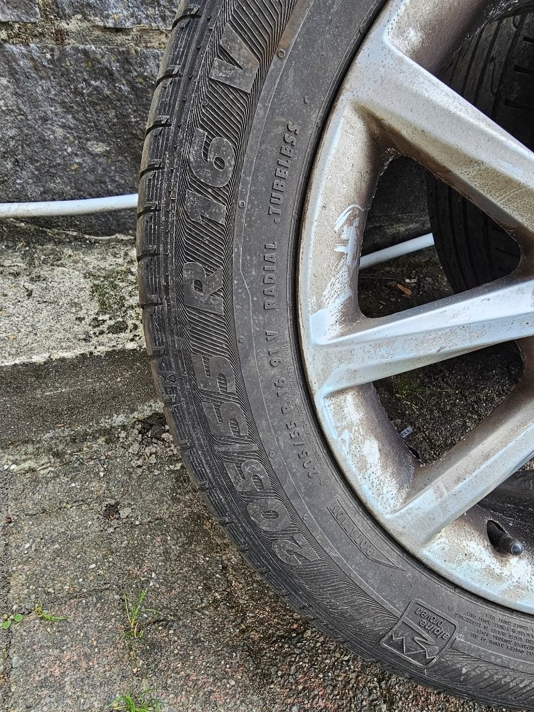 3 pneus sur jantes en alu + 4 pneus sur jantes en tôle ., Autos : Pièces & Accessoires, Enlèvement, Pneu(s)