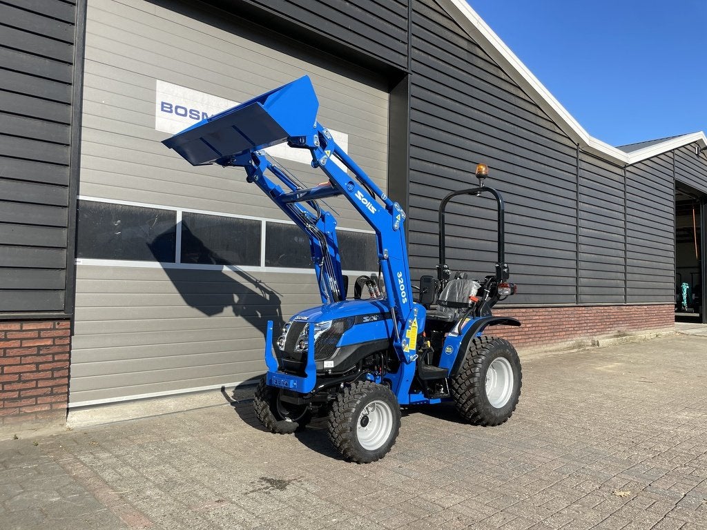 Solis 26 minitractor NIEUW + frontlader, Articles professionnels, Agriculture | Tracteurs, Neuf, Autres marques, Jusqu'à 2500