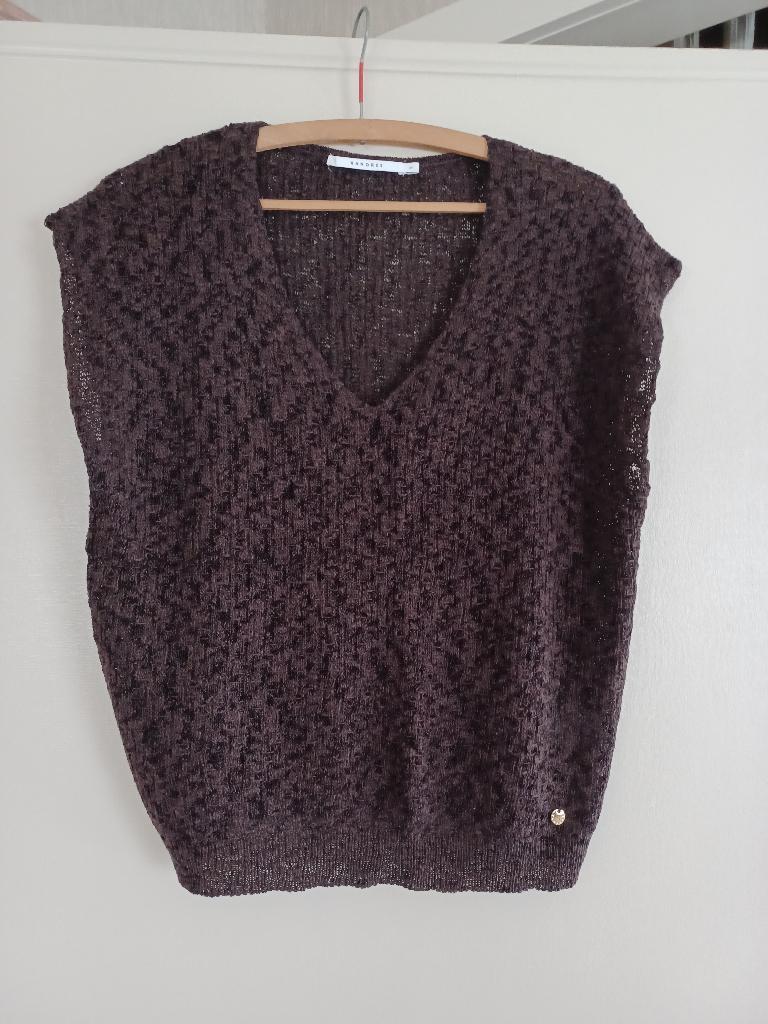 top Xandres buirn maat large, Bruin, Verzenden, Maat 42/44 (L), Zo goed als nieuw