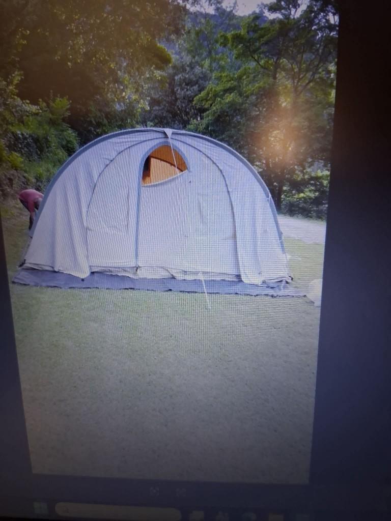 Tent 4-6 personen. 3,5 op 7 meter, Caravans en Kamperen, Tenten, Ophalen, Gebruikt, Tot en met 6