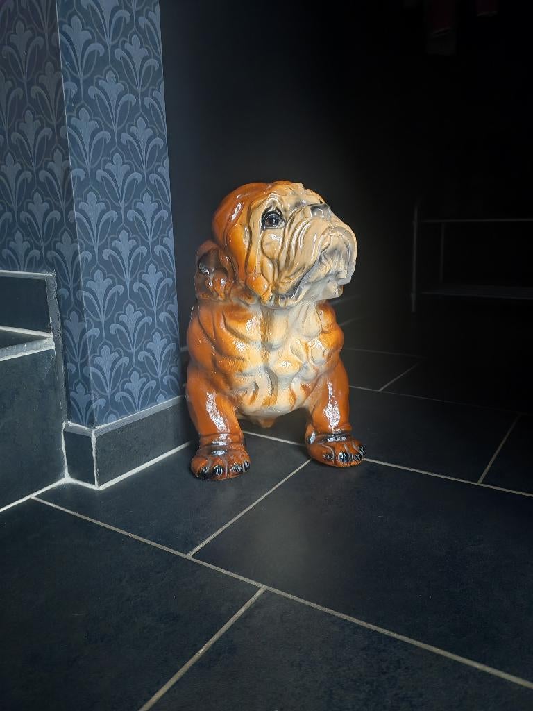 Bulldog-decoratie, Ophalen, Zo goed als nieuw
