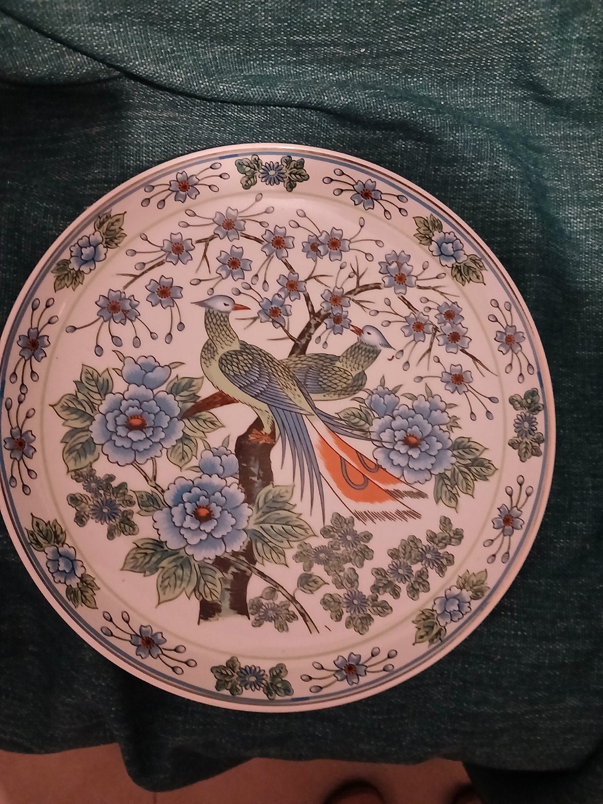 assiette decorative faience 31 x 31cm, Antiquités & Art, Antiquités | Assiettes décoratives & Carrelages, Enlèvement ou Envoi