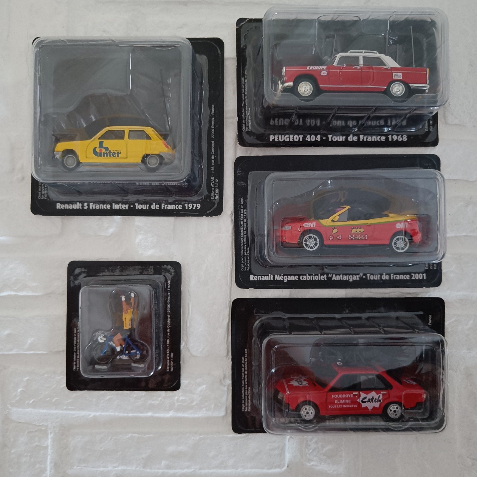 Tour de France modelauto's 1:43, Hobby en Vrije tijd, Modelauto's | 1:43, Ophalen of Verzenden, Nieuw, Auto