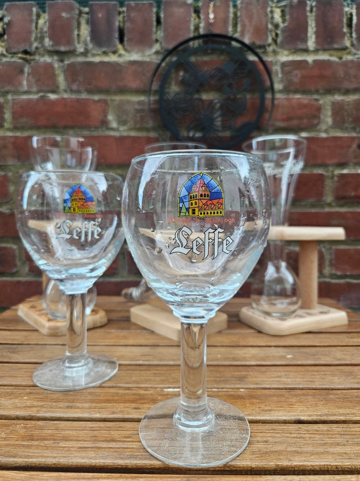 Lot verre a bière, Enlèvement, Leffe
