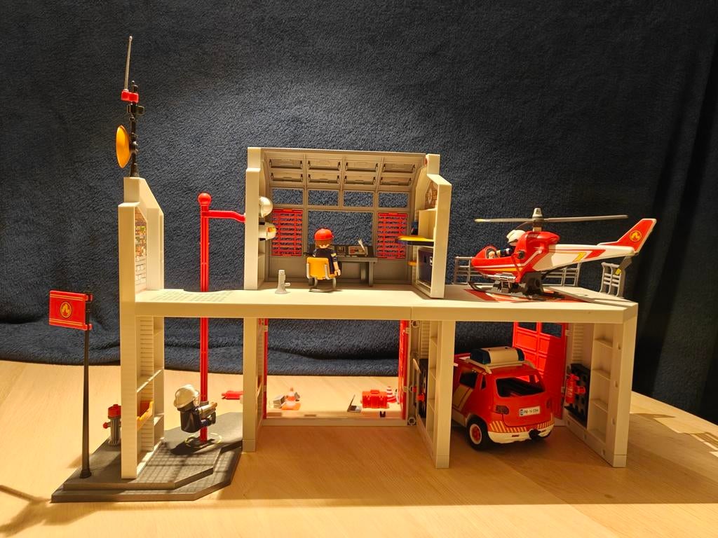Playmobil Brandweerkazerne, Ophalen
