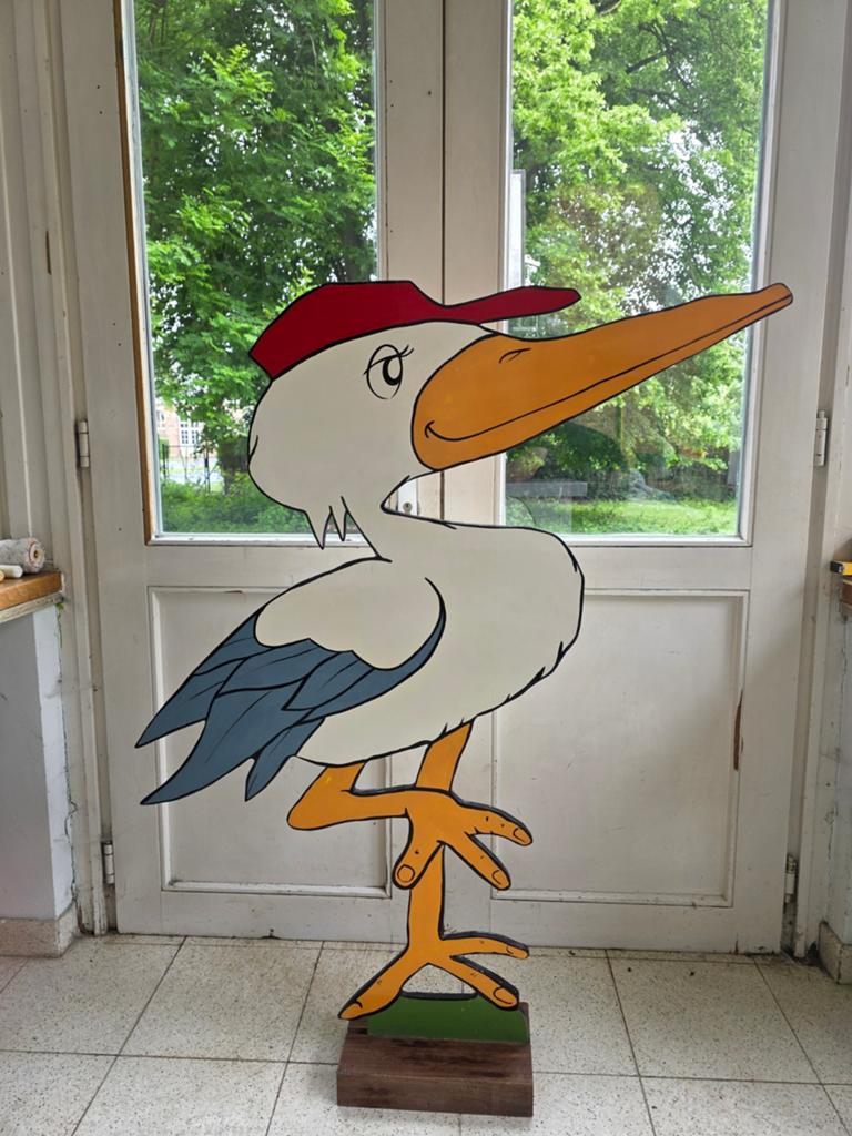 Geboortebord, Kinderen en Baby's, Kraamcadeaus en Geboorteborden, Ophalen, Zo goed als nieuw, Geboortebord