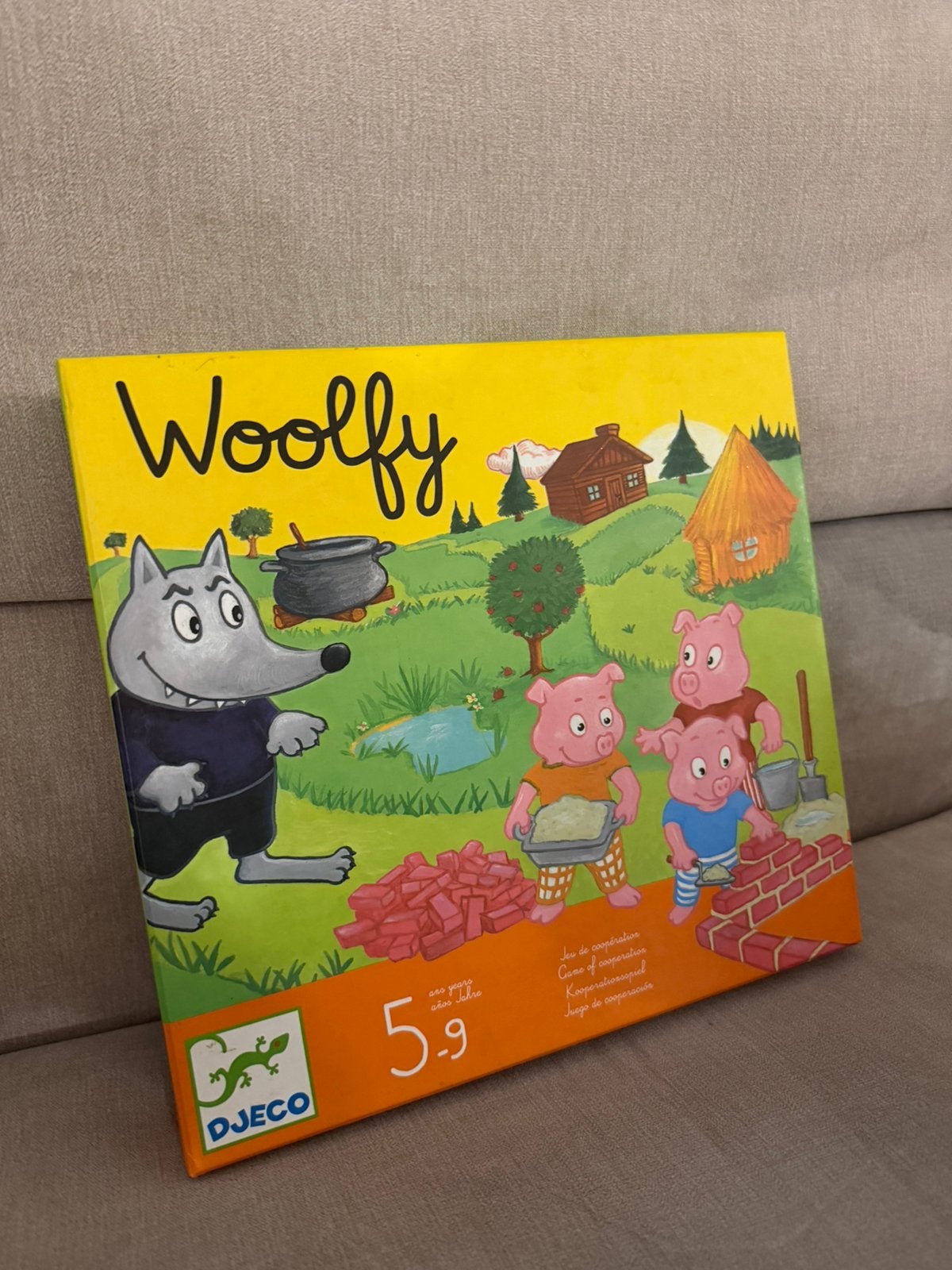 Jeu Woolfy Djeco, Enlèvement, Comme neuf