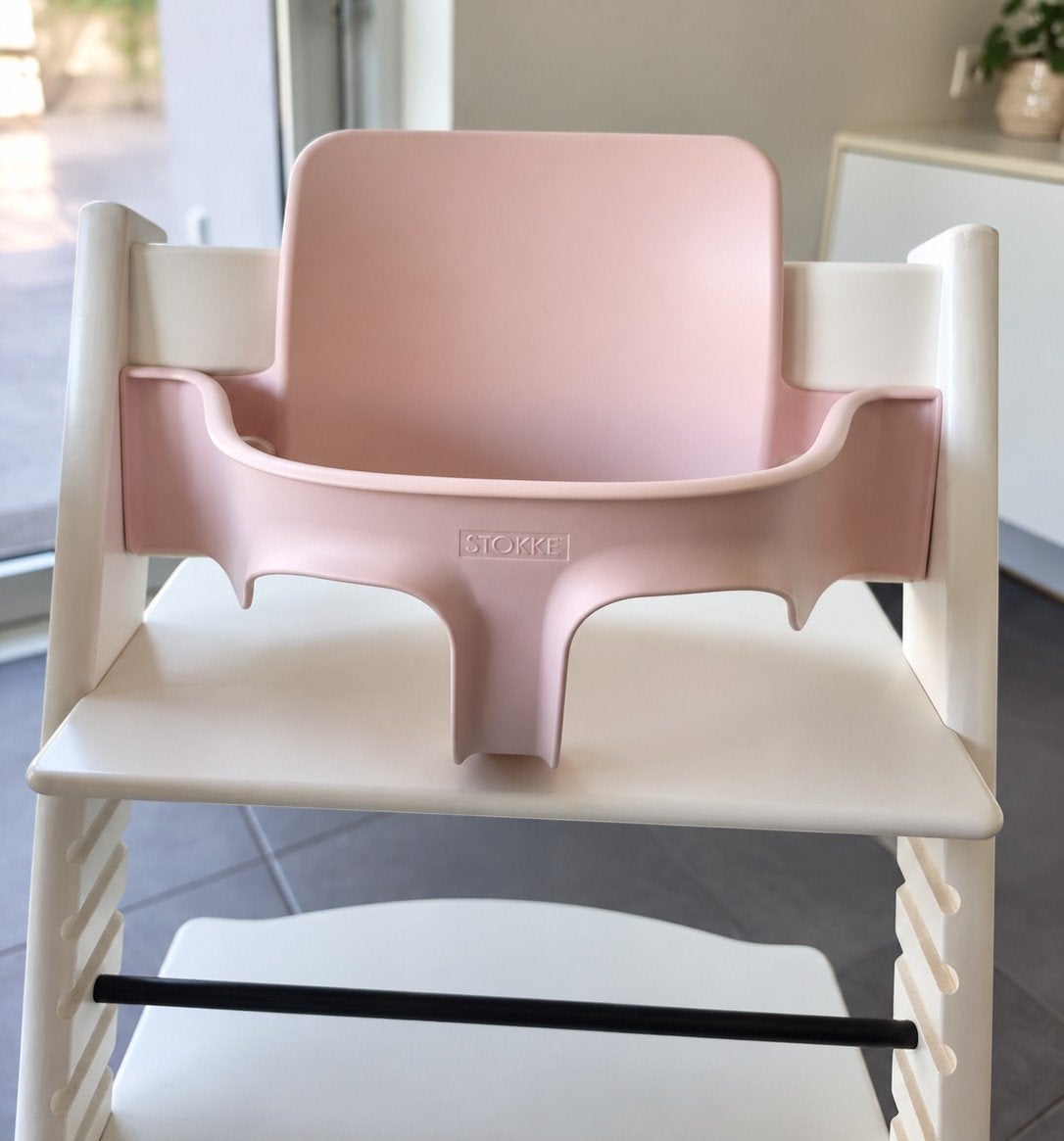 Stokke Trip Trapp - babyset zacht roze, Kinderen en Baby's, Ophalen, Zo goed als nieuw, Aanschuifbaar