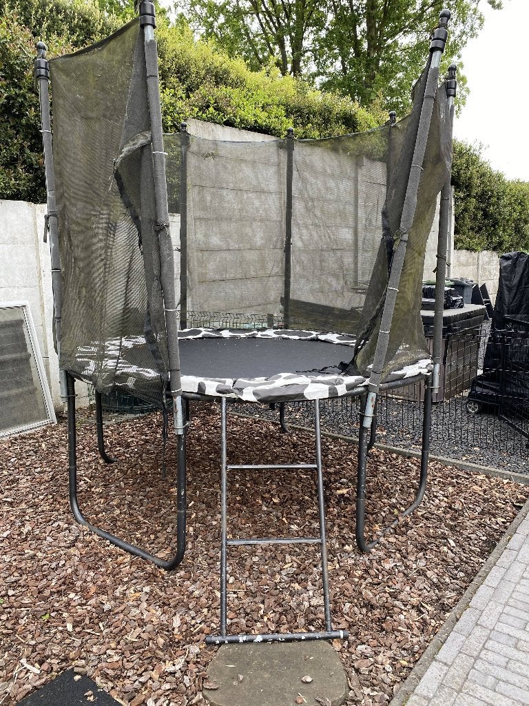 trampoline, Kinderen en Baby's, Speelgoed | Buiten | Trampolines, Ophalen, Gebruikt