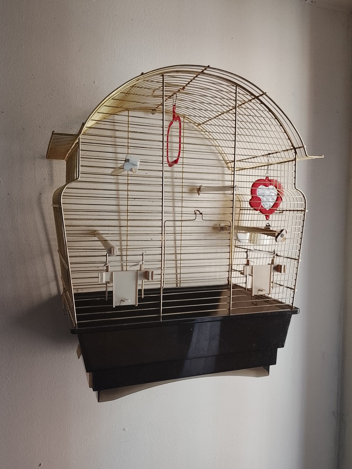 cage avec accessoires