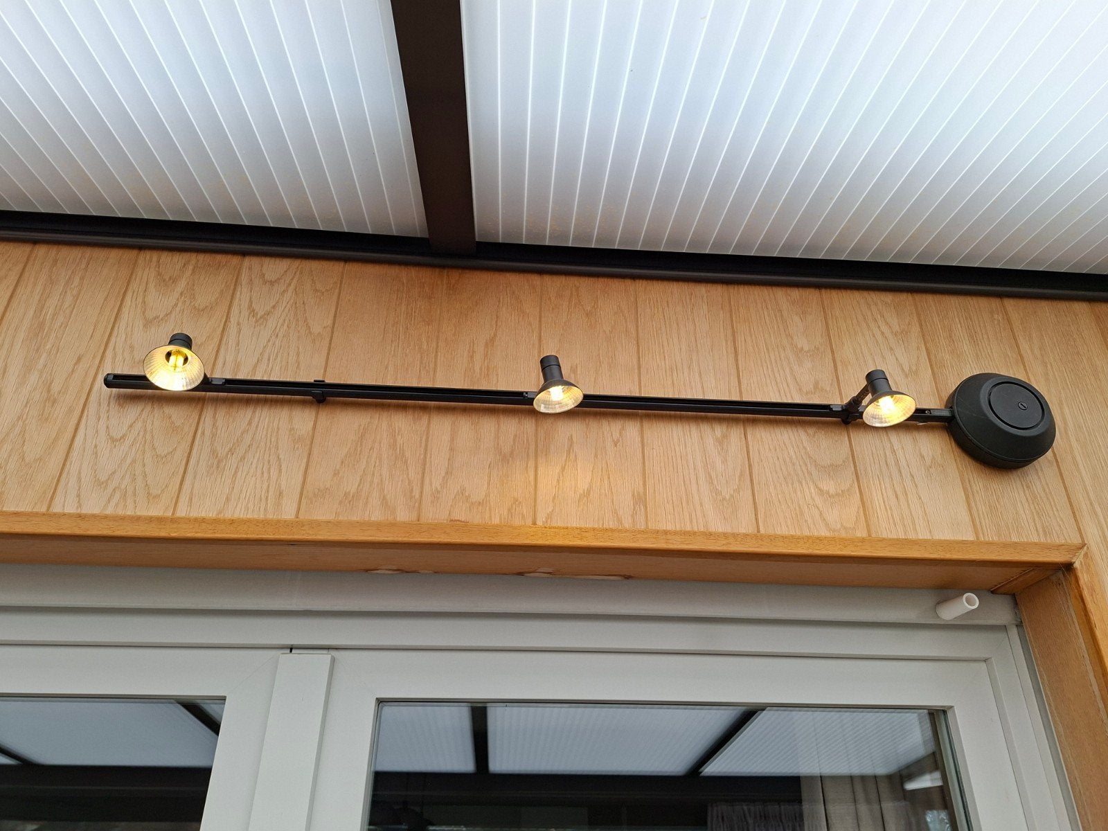 Spots met led lampen., Ophalen of Verzenden, Gebruikt, Metaal
