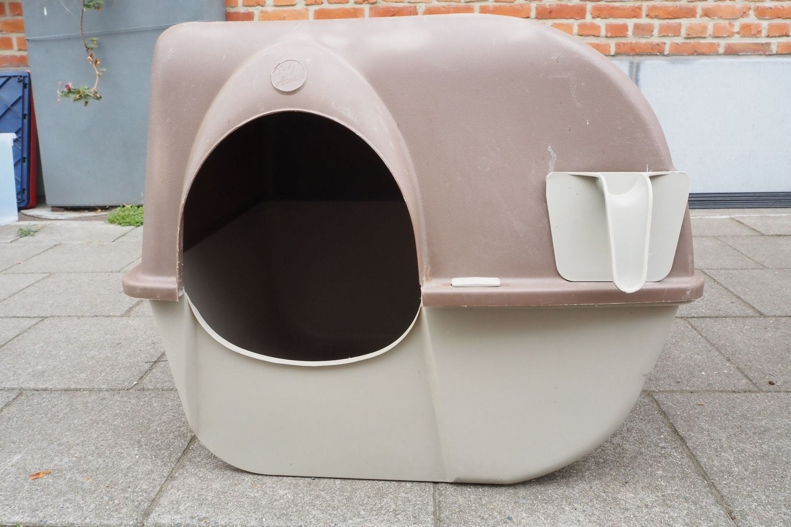 Kattenbak van Omega Paw, Dieren en Toebehoren, Ophalen, Zelfreinigend, Gebruikt, Gesloten