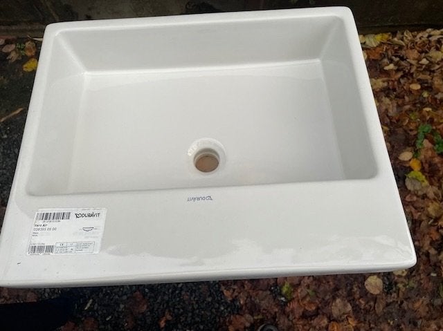 wastafel porselein duravit, Ophalen