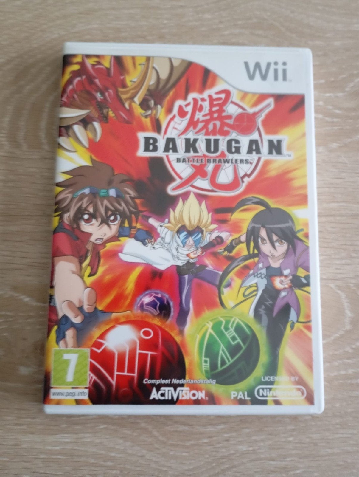 Bakugan battle brawlers wii nintendo, Ophalen of Verzenden