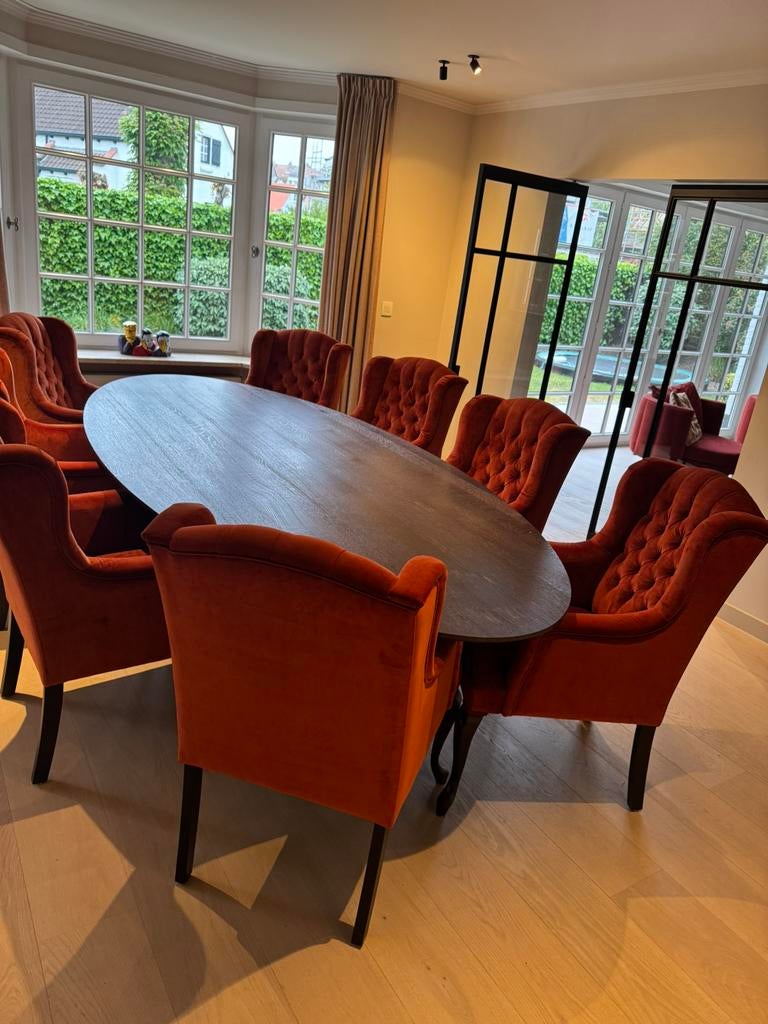 Eetkamerstoelen, Huis en Inrichting, Ophalen, Zo goed als nieuw