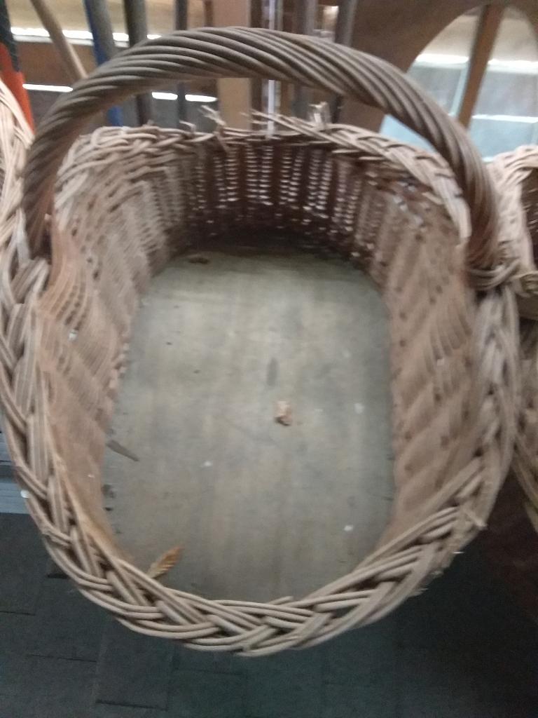 Paniers en osier robustes, Enlèvement