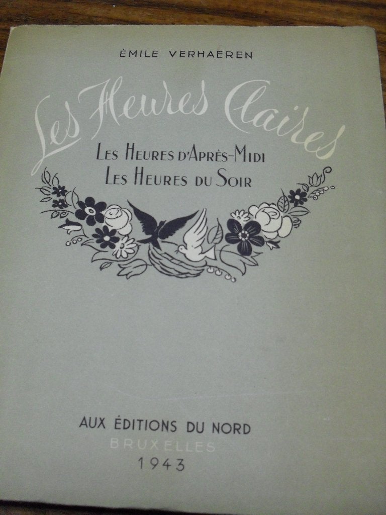 Emile Verhaeren: Les heures claires (1943), Gelezen, Ophalen of Verzenden, Emile Verhaeren, Eén auteur