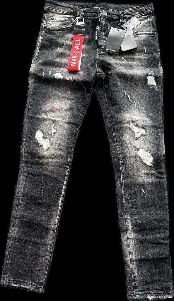 Marshall Denim Jeans ~NIEUW~ [26] Maat 36, Ophalen of Verzenden, Nieuw, Zwart, W36 - W38 (confectie 52/54)