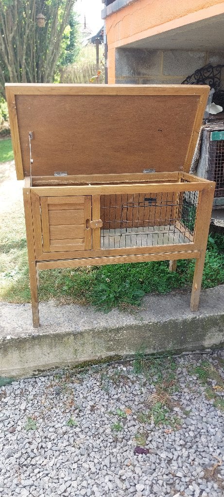 Clapier a lapin, Cage, Utilisé, 90 cm ou plus, Lapin