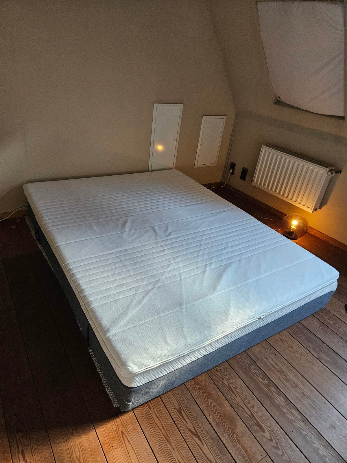 IKEA TUSSÖY matrastopper 160x200 cm – prima staat, Huis en Inrichting, Ophalen, Tweepersoons, Matras, 200 cm