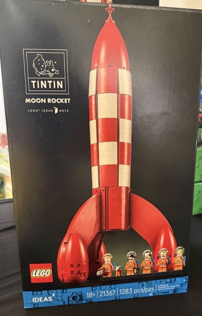 LEGO Ideas Tintin Maanraket (21367), Kinderen en Baby's, Lego, Nieuw, Ophalen of Verzenden, Ideas