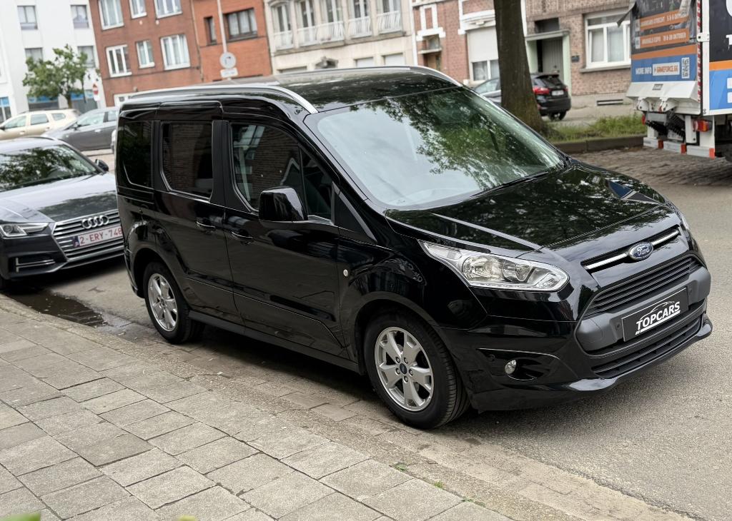 Ford Tourneo Connect 1.0i ***Clima/Pano/ 1er propriétaire***, Autos, Ford, Achat, Entreprise, Boîte manuelle, Entretenue par le concessionnaire