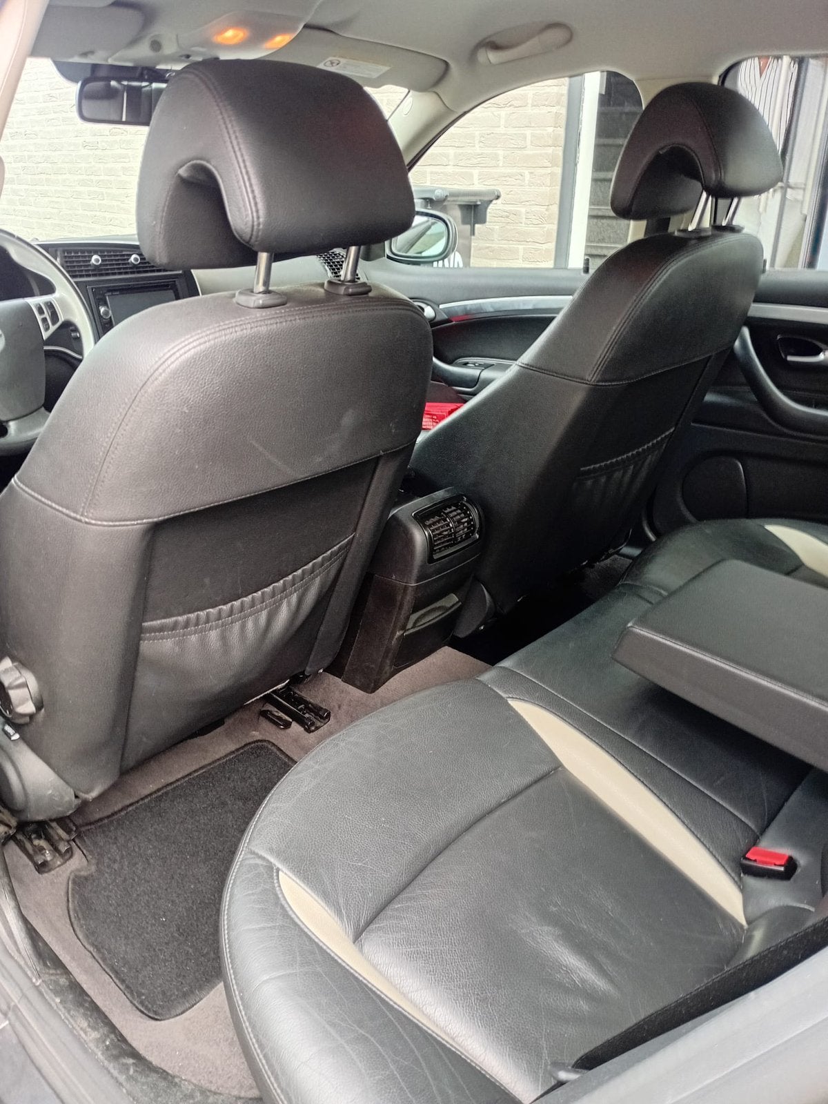 Saab 9-3 2.8 V6 turbo essence, Autos, Cuir, Argent ou Gris, Achat, Noir