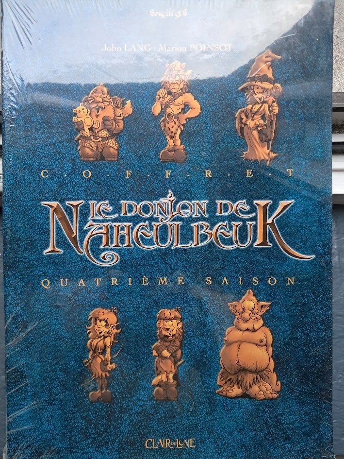 BD donjon de naheulbeuk coffret quatrième saison, Neuf, Plusieurs BD, Enlèvement, Lang poinsot