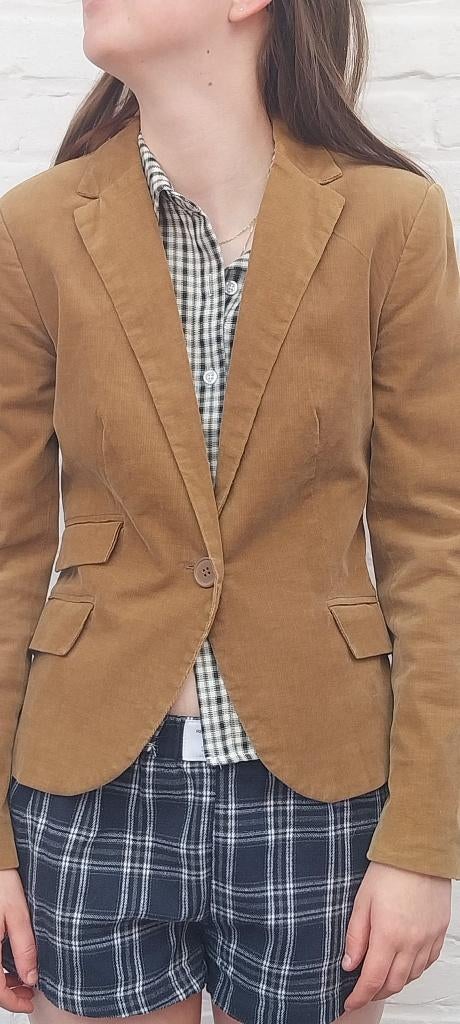 blazer Zara 38, Kleding | Dames, Maat 38/40 (M), Bruin, Zara, Ophalen of Verzenden