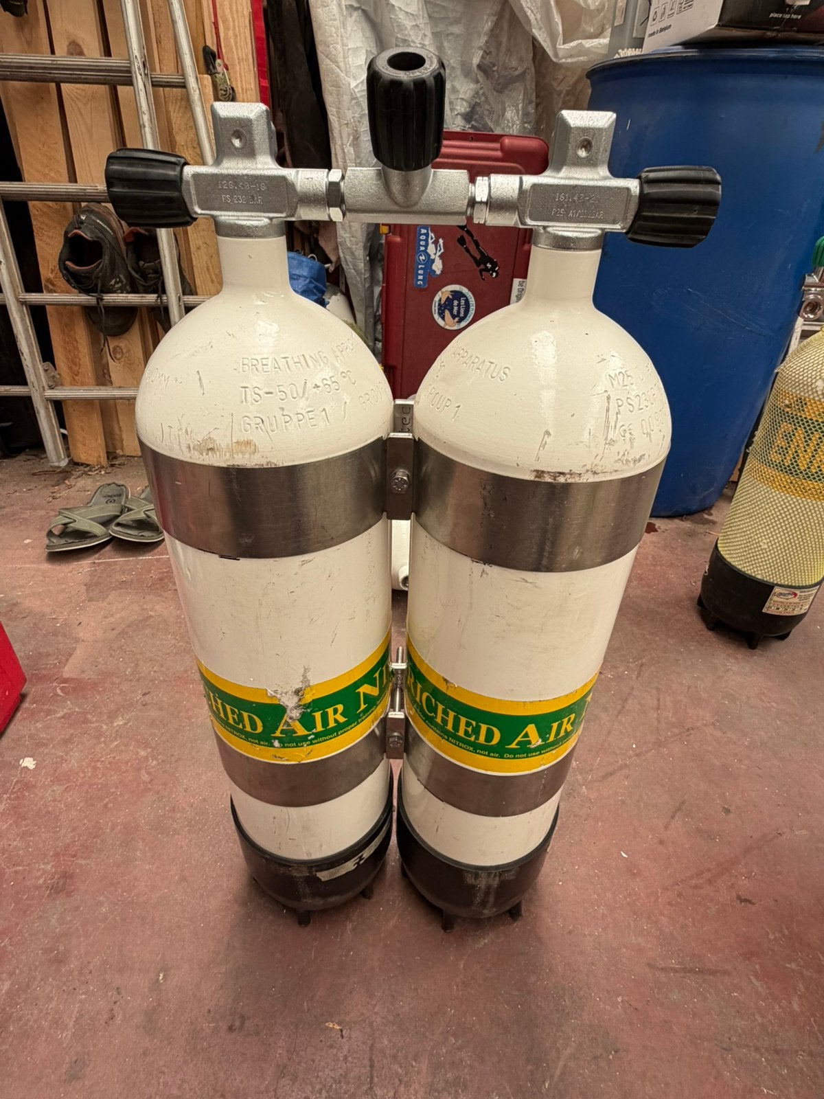 Bi 2x12l, Enlèvement, Comme neuf, Bouteille de plongée