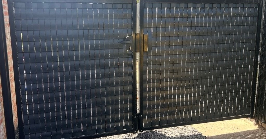 Poort zwart, Ophalen, Gebruikt, IJzer