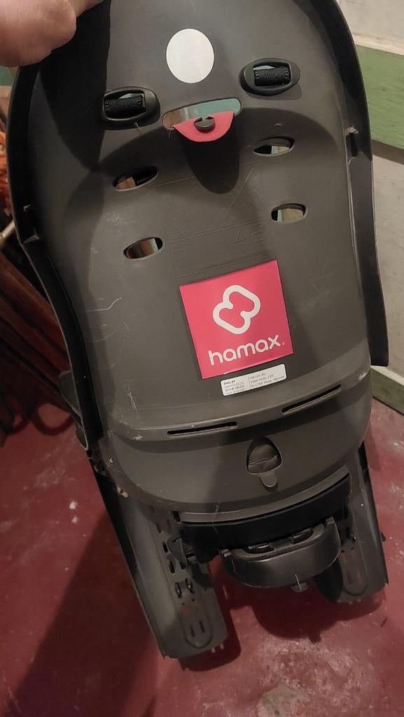 Siège de vélo Hamax Smiley, Enlèvement