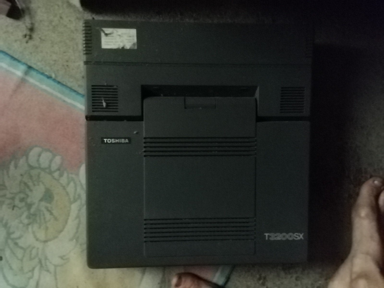 Toshiba T3200SX, Ophalen