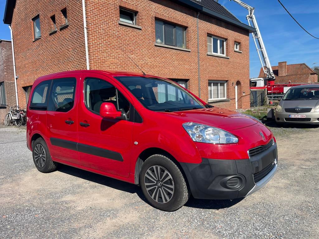 Peugeot Partner Tepee 1.6i Benzine,Airco,Sensoren,67.000km.,, Auto's, Euro 5, Monovolume, 4 cilinders, 72 kW